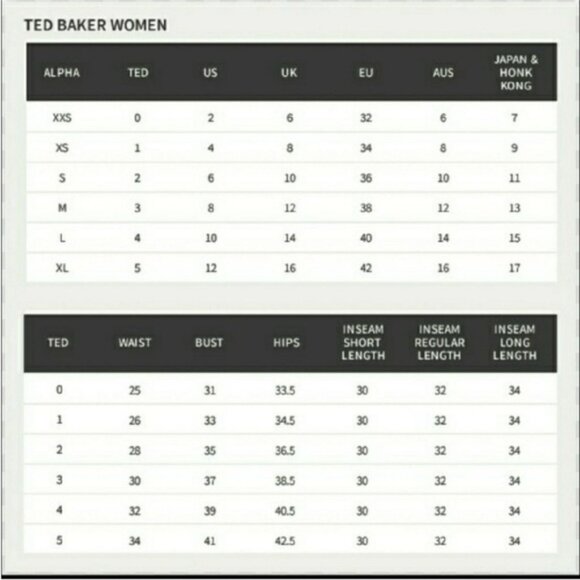 Ted Baker Forest Green Crepe Wide Leg Pants Size 4See Size Chart - Picture 7 of 7